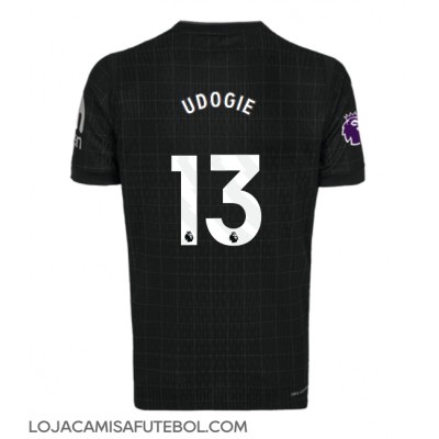 Camisa de Futebol Tottenham Hotspur Destiny Udogie #13 Equipamento Secundário 2025-26 Manga Curta Camisa de Futebol Tottenham Hotspur Destiny Udogie #13 Equipamento Secundário 2025-26 Manga Curta